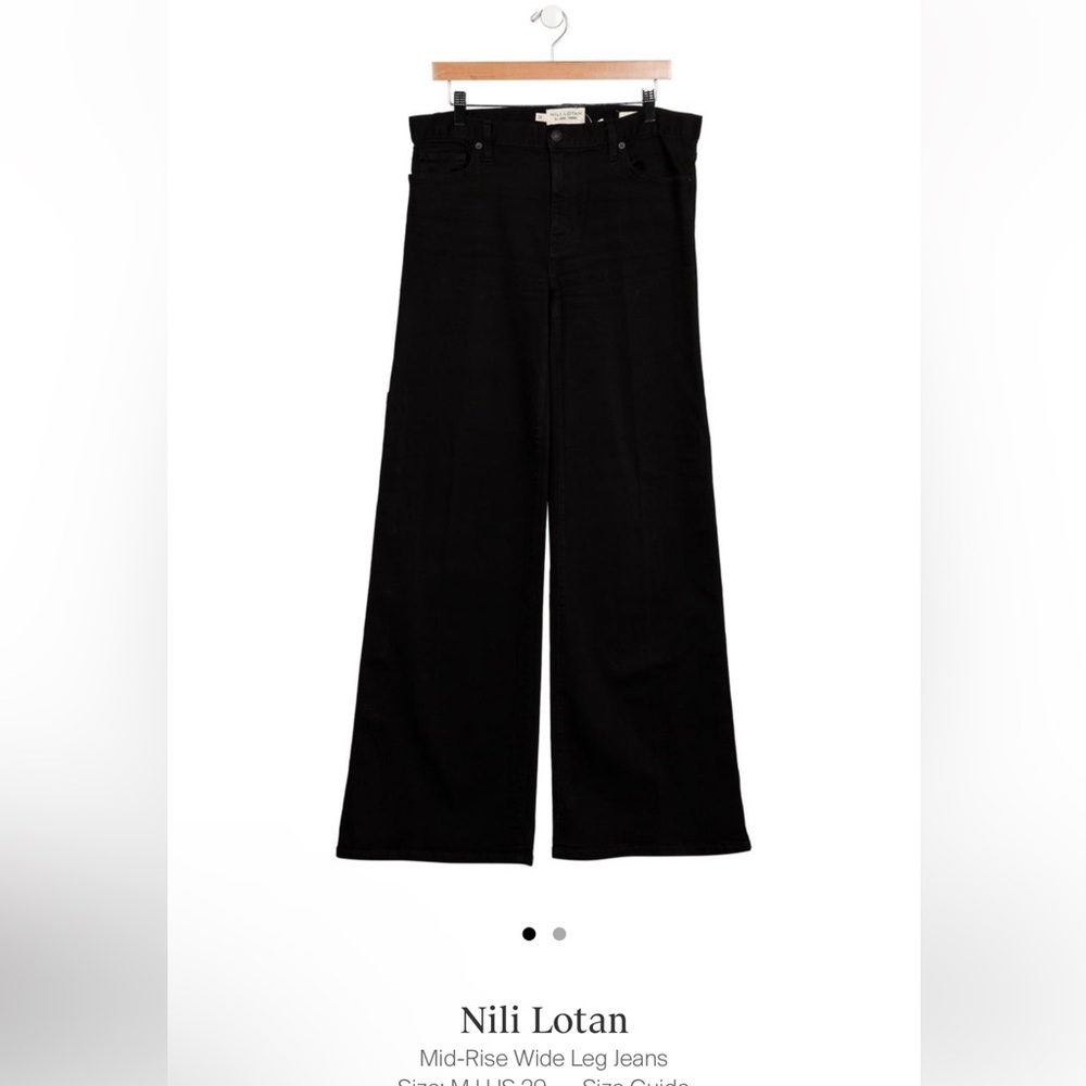 Nili Lotan Wide Leg Jeans ENA fit